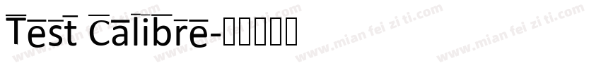 Test Calibre字体转换
